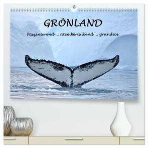 Grönland Faszinierend atemberaubend grandios (hochwertiger Premium Wandkalender 2024 DIN A2 quer), Kunstdruck in Hochglanz von GUGIGEI,  GUGIGEI