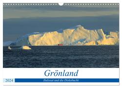 Grönland – Ilulissat und die Diskobucht (Wandkalender 2024 DIN A3 quer), CALVENDO Monatskalender von gro,  gro
