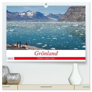Grönland – Wildes, weites Land (hochwertiger Premium Wandkalender 2024 DIN A2 quer), Kunstdruck in Hochglanz von Pantke,  Reinhard