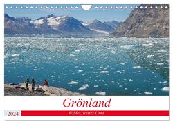 Grönland – Wildes, weites Land (Wandkalender 2024 DIN A4 quer), CALVENDO Monatskalender von Pantke,  Reinhard