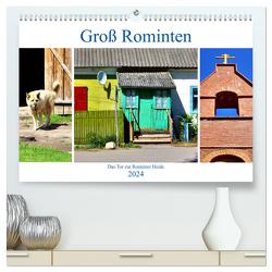 Groß Rominten – Das Tor zur Rominter Heide (hochwertiger Premium Wandkalender 2024 DIN A2 quer), Kunstdruck in Hochglanz von von Loewis of Menar,  Henning