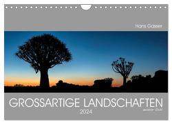 GROSSARTIGE LANDSCHAFTEN unserer Erde 2024 (Wandkalender 2024 DIN A4 quer), CALVENDO Monatskalender von Gasser - www.hansgasser.com,  Hans