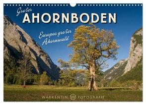 Großer Ahornboden – Europas großer Ahornwald (Wandkalender 2024 DIN A3 quer), CALVENDO Monatskalender von H. Warkentin,  Karl