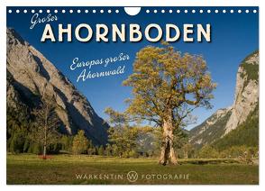 Großer Ahornboden – Europas großer Ahornwald (Wandkalender 2024 DIN A4 quer), CALVENDO Monatskalender von H. Warkentin,  Karl