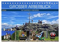 Grosser Arberblick auf Bayerisch Eisenstein (Tischkalender 2024 DIN A5 quer), CALVENDO Monatskalender von Felix,  Holger