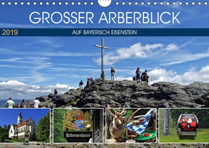 Grosser Arberblick auf Bayerisch Eisenstein (Wandkalender 2019 DIN A4 quer) von Felix,  Holger