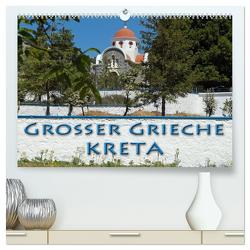 Großer Grieche Kreta (hochwertiger Premium Wandkalender 2024 DIN A2 quer), Kunstdruck in Hochglanz von Flori0,  Flori0