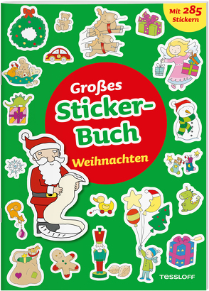 Großes Sticker-Buch Weihnachten von Schmidt,  Sandra