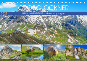 Großglockner, Alpen, Murmeltiere & mehr by VogtArt (Tischkalender 2023 DIN A5 quer) von VogtArt