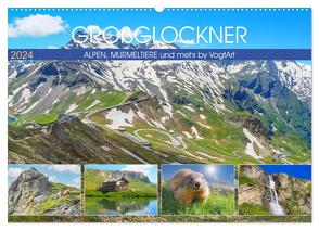Großglockner, Alpen, Murmeltiere & mehr by VogtArt (Wandkalender 2024 DIN A2 quer), CALVENDO Monatskalender von VogtArt,  VogtArt