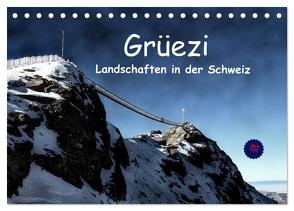 Grüezi . Landschaften in der Schweiz Planer (Tischkalender 2024 DIN A5 quer), CALVENDO Monatskalender von Michel,  Susan