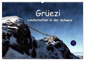 Grüezi . Landschaften in der Schweiz Planer (Wandkalender 2024 DIN A2 quer), CALVENDO Monatskalender von Michel,  Susan