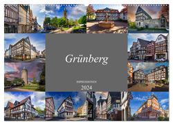 Grünberg Impressionen (Wandkalender 2024 DIN A2 quer), CALVENDO Monatskalender von Meutzner,  Dirk