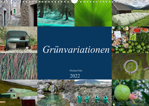 Grünvariationen (Wandkalender 2022 DIN A3 quer) von Fritz,  Florian