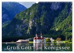 Grüß Gott am Königssee (Wandkalender 2024 DIN A3 quer), CALVENDO Monatskalender von Wilczek,  Dieter