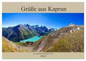 Grüße aus Kaprun (Tischkalender 2024 DIN A5 quer), CALVENDO Monatskalender von Kramer,  Christa