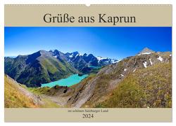 Grüße aus Kaprun (Wandkalender 2024 DIN A2 quer), CALVENDO Monatskalender von Kramer,  Christa