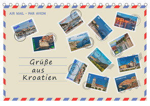 Grüße aus Kroatien (Tischkalender 2023 DIN A5 quer) von Kirsch,  Gunter