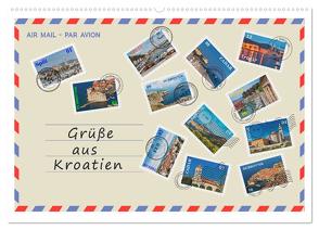Grüße aus Kroatien (Wandkalender 2024 DIN A2 quer), CALVENDO Monatskalender von Kirsch,  Gunter