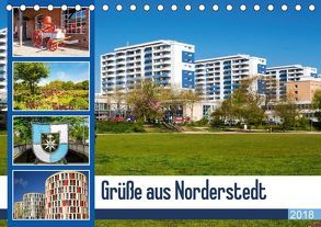 Grüße aus Norderstedt (Tischkalender 2018 DIN A5 quer) von photo impressions,  D.E.T.