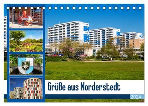 Grüße aus Norderstedt (Tischkalender 2024 DIN A5 quer), CALVENDO Monatskalender von photo impressions,  D.E.T.