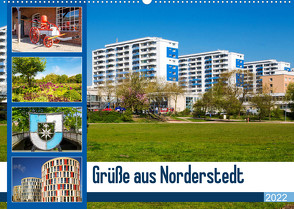 Grüße aus Norderstedt (Wandkalender 2022 DIN A2 quer) von photo impressions,  D.E.T.