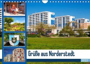 Grüße aus Norderstedt (Wandkalender 2022 DIN A4 quer) von photo impressions,  D.E.T.