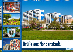 Grüße aus Norderstedt (Wandkalender 2023 DIN A2 quer) von photo impressions,  D.E.T.