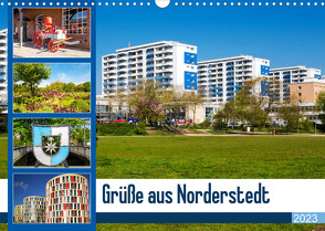 Grüße aus Norderstedt (Wandkalender 2023 DIN A3 quer) von photo impressions,  D.E.T.