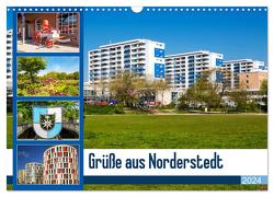 Grüße aus Norderstedt (Wandkalender 2024 DIN A3 quer), CALVENDO Monatskalender von photo impressions,  D.E.T.