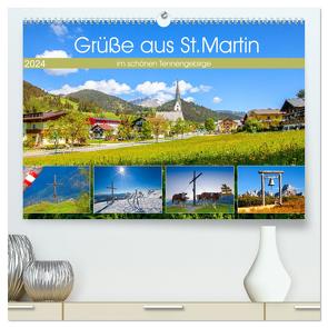 Grüße aus St.Martin (hochwertiger Premium Wandkalender 2024 DIN A2 quer), Kunstdruck in Hochglanz von Kramer,  Christa
