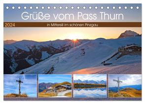 Grüße vom Pass Thurn (Tischkalender 2024 DIN A5 quer), CALVENDO Monatskalender von Kramer,  Christa