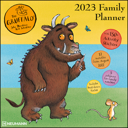 Gruffalo 2023 Family Planner – Familien-Timer – Termin-Planer – Kinder-Kalender – Familien-Kalender – 30×30 von Donaldson,  Julia, Scheffler,  Axel
