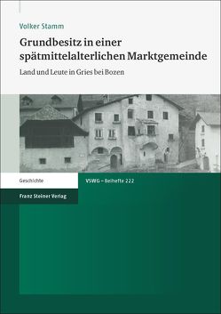 Grundbesitz in einer spätmittelalterlichen Marktgemeinde von Stamm,  Volker