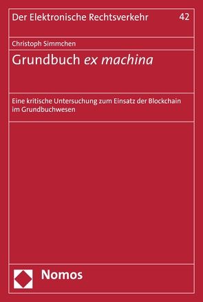 Grundbuch ex machina von Simmchen,  Christoph