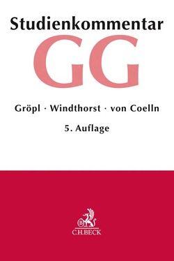 Grundgesetz von Coelln,  Christian von, Gröpl,  Christoph, Windthorst,  Kay