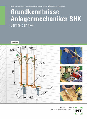 Grundkenntnisse Anlagenmechaniker SHK von Albers,  Joachim, Dommel,  Rainer, Montaldo-Ventsam,  Henry, Pusch,  Peter, Übelacker,  Eugen, Wagner,  Josef