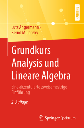 Grundkurs Analysis und Lineare Algebra von Angermann,  Lutz, Mulansky,  Bernd