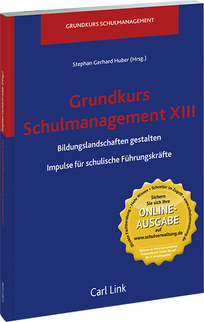 Grundkurs Schulmanagement XIII von Huber,  Stephan Gerhard