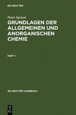 Grundlagen der Allgemeinen und Anorganischen Chemie von Sartori,  Peter, Zielinski,  Johannes