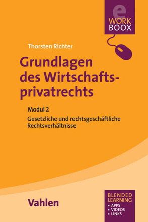 Grundlagen des Wirtschaftsprivatrechts von Richter,  Thorsten S.