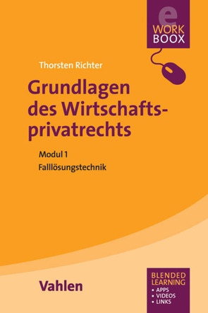 Grundlagen des Wirtschaftsprivatrechts von Richter,  Thorsten S.