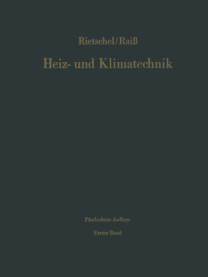 Grundlagen Systeme Ausführung von Raiss,  Wilhelm, Rietschel,  Hermann