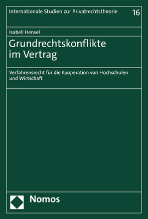 Grundrechtskonflikte im Vertrag von Hensel,  Isabell