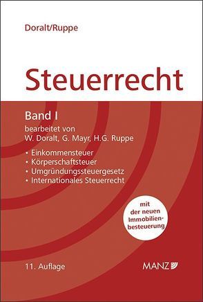Grundriss des Österreichischen Steuerrechts Band I (broschiert) von Doralt,  Werner, Mayr,  Gunter, Ruppe,  Hans G