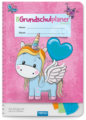 Grundschulplaner Einhorn 2019/2020