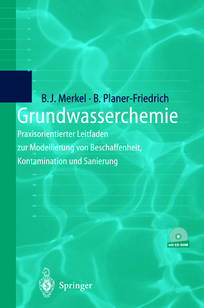 Grundwasserchemie von Merkel,  Broder J., Planer-Friedrich,  Britta