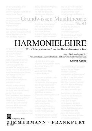 Grundwissen Musiktheorie, Band I – Harmonielehre von Georgi,  Konrad