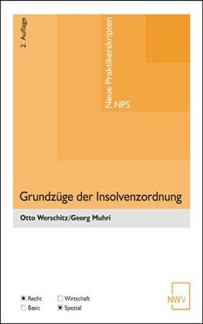 Grundzüge der Insolvenzordnung von Muhri,  Georg, Werschitz,  Otto