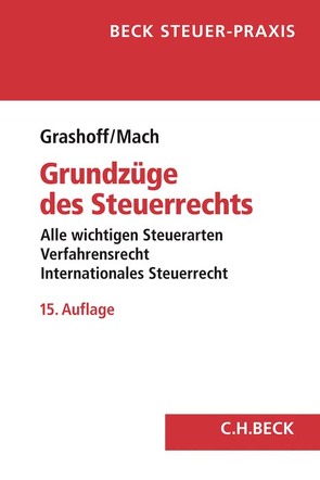 Grundzüge des Steuerrechts von Grashoff,  Dietrich, Mach,  Holger